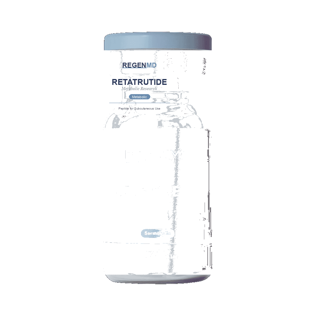 Retatrutide research peptide vial